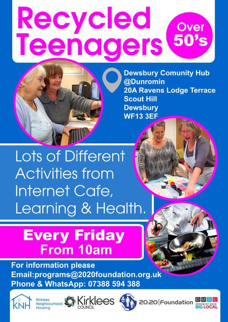 Recycled Teenagers – Over 50’s