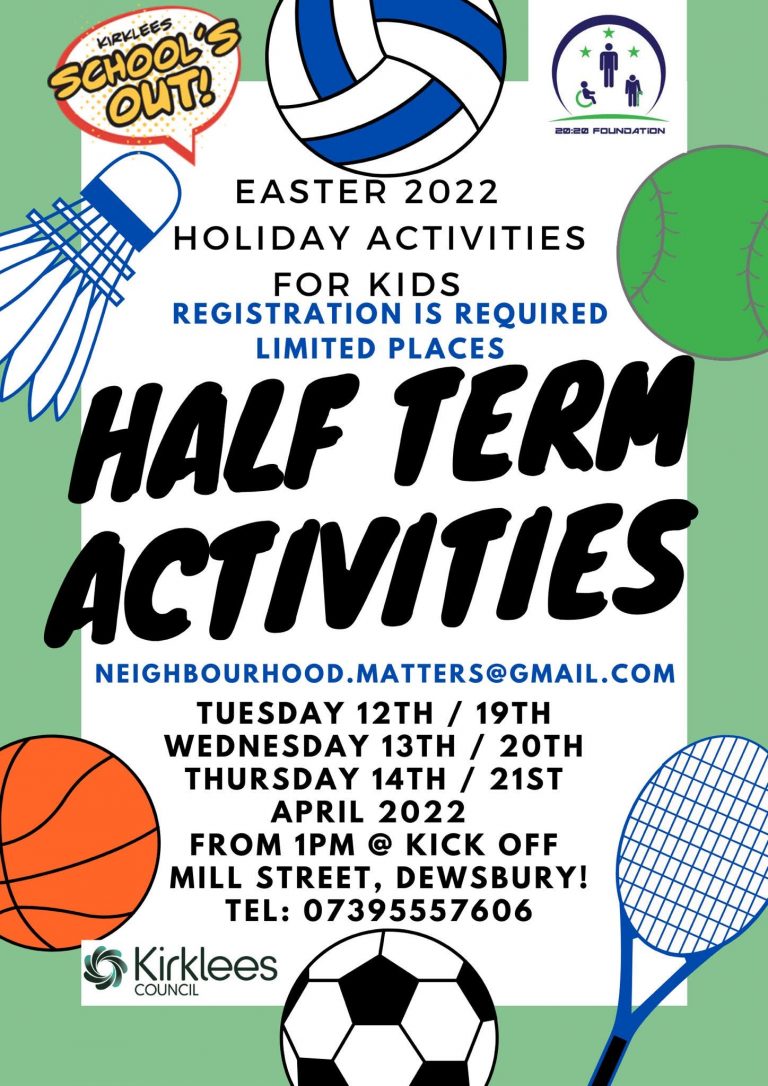 Half Terms Activities – Easter 2022