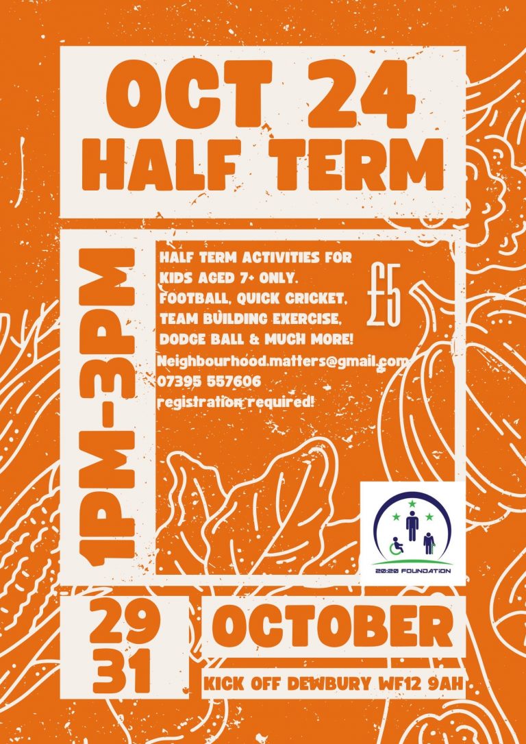 October 2024 – Half Term Programme