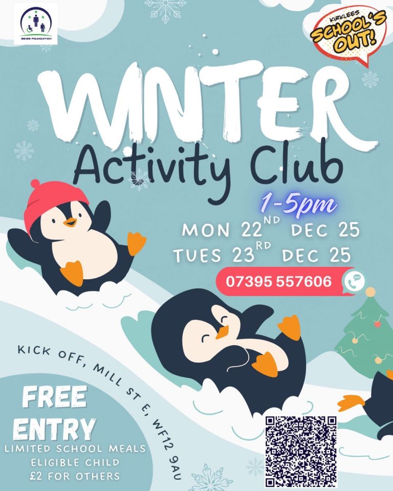 Winter Activity Club – Winter 2025 / 26